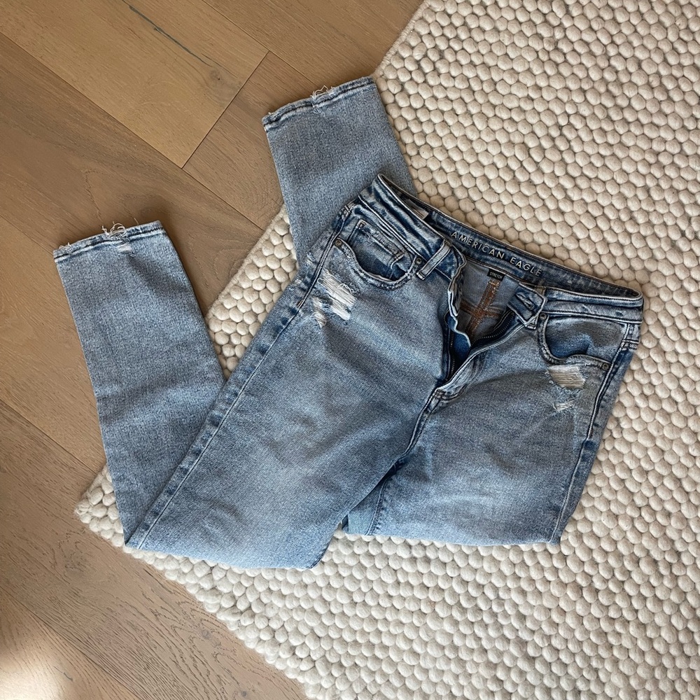 AE mom jeans